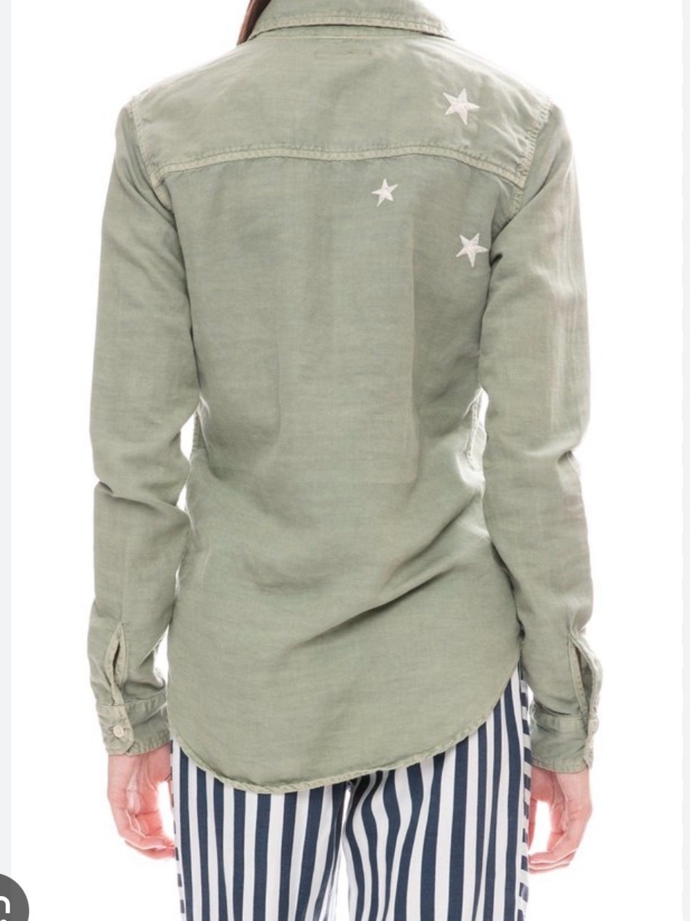 MOTHER The Trooper Long Sleeve Button Up- Trooper- M- MSRP $255 - Picture 2 of 15